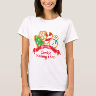 Christmas Cookies Baking Crew Shirt Personalized