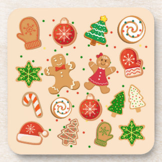 Christmas Cookies Beverage Coaster