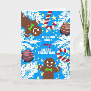 Christmas cookies candy chocolate holiday baking card