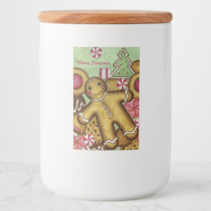 Christmas Cookies Candy Gift Labels
