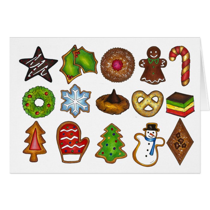 Christmas Cookies Cards