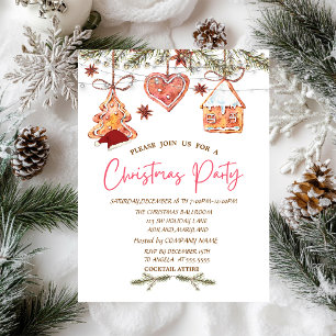 Christmas Cookies Christmas Invitation