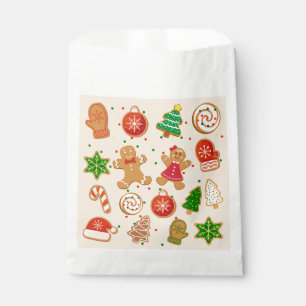 Christmas Cookies Favor Bag
