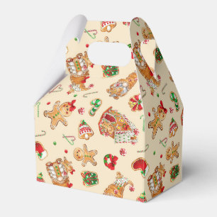 Christmas Cookies Favor Boxes