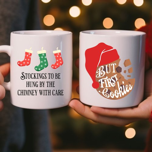 Christmas Cookies First Twas the Night Before Coffee Mug