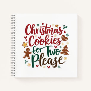 Christmas Cookies For Two Please Pregnancy  Xmas   Notebook