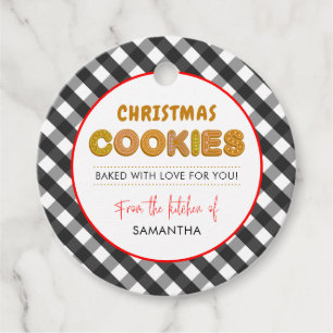 Christmas Cookies From The Kitchen of Favor Tags