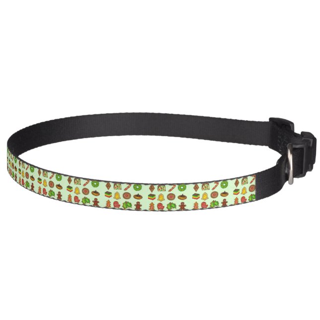 Christmas Cookies Holiday Baking Food Dessert Pet Collar (Right)