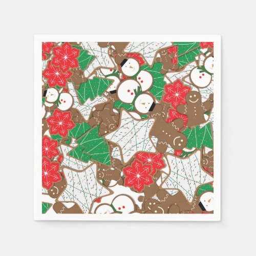 Christmas Cookies Holiday Party Napkins