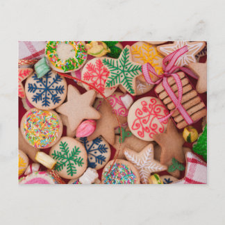Christmas Cookies Holiday Postcard