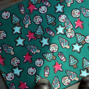 Christmas Cookies Holidays Cookie Baking Party     Doormat