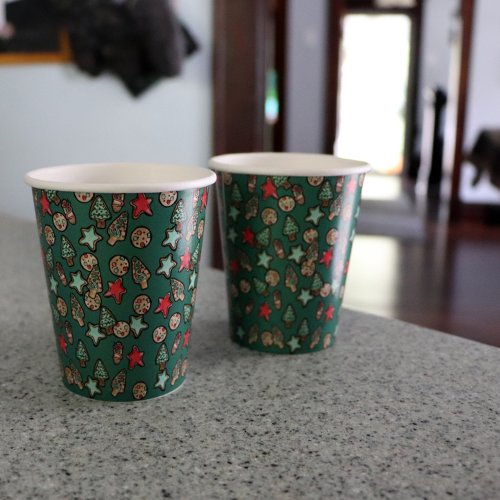 Christmas Cookies Holidays Cookie Baking Party     Paper Cups