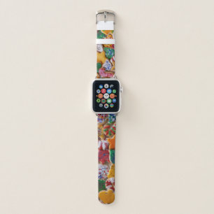 Christmas Cookies I Colorful Holiday Baking Apple Watch Band