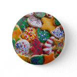 Christmas Cookies I Colorful Holiday Baking Button