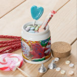 Christmas Cookies I Colorful Holiday Baking Candy Jar