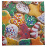 Christmas Cookies I Colorful Holiday Baking Cloth Napkin
