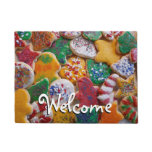 Christmas Cookies I Colorful Holiday Baking Doormat