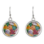 Christmas Cookies I Colorful Holiday Baking Earrings