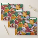 Christmas Cookies I Colorful Holiday Baking File Folder