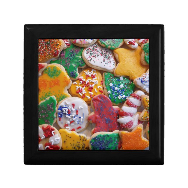 Christmas Cookies I Colorful Holiday Baking Gift Box (Front)