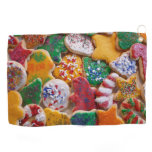 Christmas Cookies I Colorful Holiday Baking Golf Towel