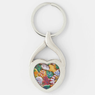 Christmas Cookies I Colorful Holiday Baking Keychain