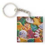 Christmas Cookies I Colorful Holiday Baking Keychain