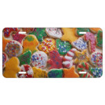 Christmas Cookies I Colorful Holiday Baking License Plate