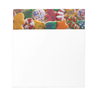 Christmas Cookies I Colorful Holiday Baking Notepad