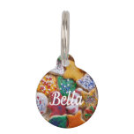 Christmas Cookies I Colorful Holiday Baking Pet ID Tag
