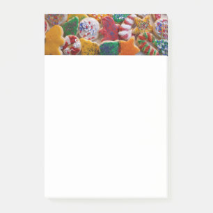 Christmas Cookies I Colorful Holiday Baking Post-it Notes