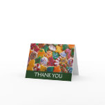 Christmas Cookies I Colorful Holiday Baking Thank You Card