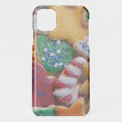 Christmas Cookies I Colorful Holiday Baking iPhone 11 Case