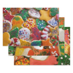 Christmas Cookies I Colorful Holiday Baking Wrapping Paper Sheets