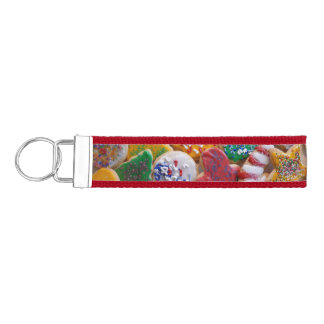 Christmas Cookies I Colorful Holiday Baking Wrist Keychain