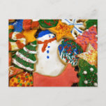 Christmas Cookies III Colorful Holiday Baking Postcard