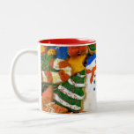 Christmas Cookies III Colorful Holiday Baking Two-Tone Coffee Mug