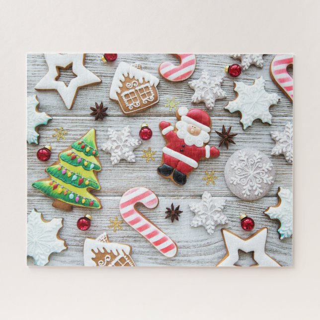 Christmas Cookies Jigsaw Puzzle (Horizontal)