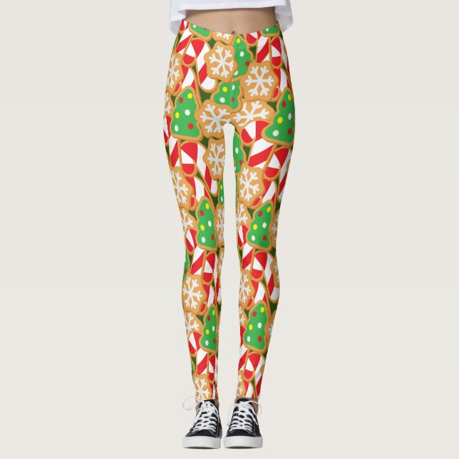 Christmas Cookies Leggings (Front)