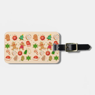 Christmas Cookies Luggage Tag
