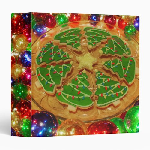 Christmas Cookies Medium Recipe Binder