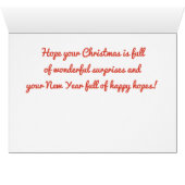 Christmas cookies milk bunting flag (Inside Horizontal (Bottom))