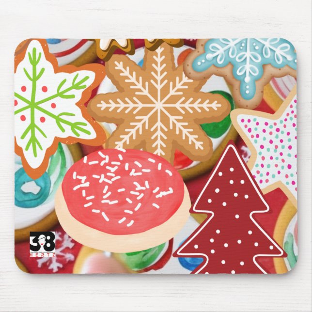 Christmas Cookies Mouse Pad (Front)