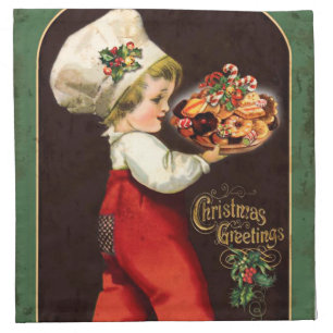 Christmas Cookies Napkin
