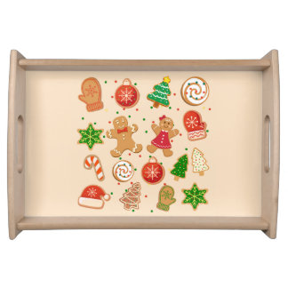 Christmas Cookies Serving Tray