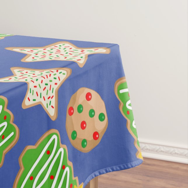 Christmas cookies tablecloth (In Situ)