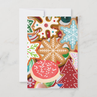 Christmas Cookies Thank You Card