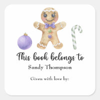 Christmas cookies - this book belongs to