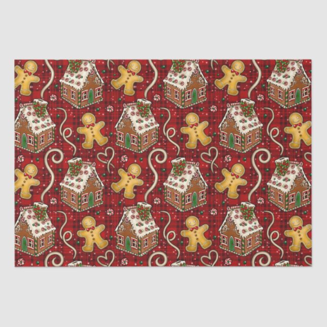 Christmas Cookies  Tissue Paper (Front)