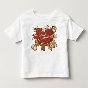 Christmas Cookies Toddler T-shirt by daltrOndeLightSide at Zazzle